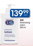 E45 Moisturising Lotion-500ml Each