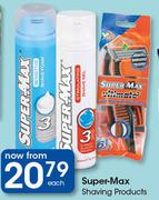 Super-Max Shaving Products-Each