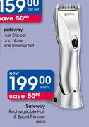 Safeway Rechargeable Hair & Beard Trimmer RHS5-Each
