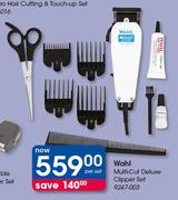 Wahl Multi Cut Deluxe Clipper Set-Per Set
