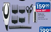 Safeway Hair Clipper And Nose Hair Trimmer Set-Per Set