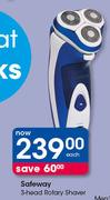 Safeway 3-Head Rotary Shaver-Each
