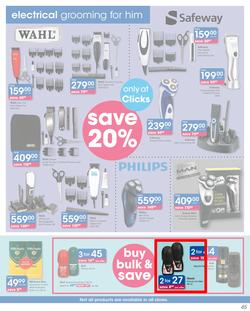Clicks : Easter Savings (5 Apr - 22 Apr 2019), page 45