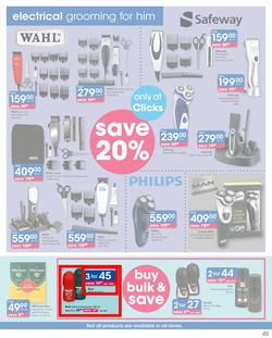 Clicks : Easter Savings (5 Apr - 22 Apr 2019), page 45