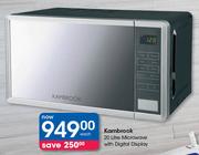 Kambrook 20L Microwave With Digital Display-Each