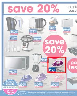 Clicks : Easter Savings (5 Apr - 22 Apr 2019), page 46