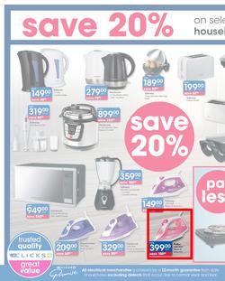 Clicks : Easter Savings (5 Apr - 22 Apr 2019), page 46