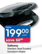 Safeway Stainless Steel Sandwich Maker-Each