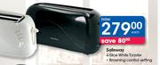 Safeway 4-Slice White Toaster-Each
