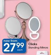Clicks Standing Mirrors-Each