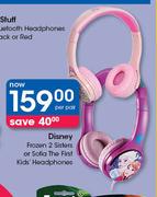 Disney Frozen 2 Sisters Or Sofia The First Kids Headphones-Per Pair