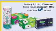 Twinsaver Facial Tissues-Per Pack