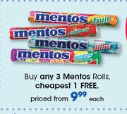 Mentos Rolls-Each
