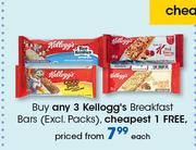Kellogg's Breakfast Bars(Excl. Packs)-Each