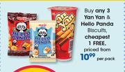Yan Yan & Hello Panda Biscuits-Per Pack