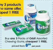 Orbit Assorted Chewing Gums-Per Pack