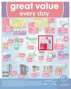 Clicks : Easter Savings (5 Apr - 22 Apr 2019), page 52