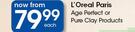 L'Oreal Paris Age Perfect Or Pure Clay Products-Each