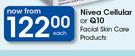 Nivea Cellular Or Q10 Facial Skin Care Products-Each