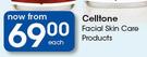 Celltone Facial Skin Care Products-Each