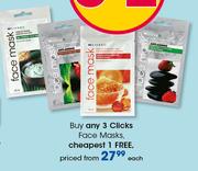 Clicks Face Masks-Each