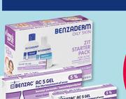 Benzaderm Or Benzac Facial Skin Care Products-Each