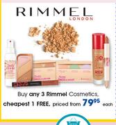Rimmel Cosmetics-Each