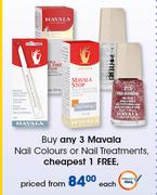 Mavala Nail Colours Or Nail Treatments-Each