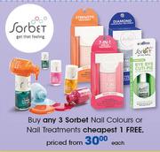 Sorbet Nail Colours Or Nail Treatments-Each