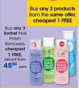 Sorbet Nail Polish Removers-Each