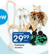 Costume Jewellery-Each