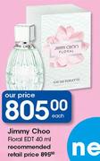 Jimmy Choo Floral EDT-40ml Each