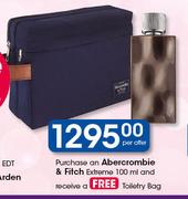 Abercrombie & Fitch Extreme-100ml & Free Toiletry Bag