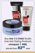 L'Oreal Studio Line Hair Styling Products-Each