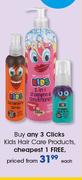 Clicks Kids Hair Care Products