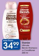 Garnier Ultimate Blends Shampoo Or Conditioner-200ml