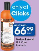 Natural World Hair Care Products-Each