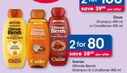 Garnier Ultimate Blends Shampoo & Conditiner-2 x 400ml