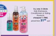 Clicks Kids Shampoos, Conditioner Or Styling Products-Each