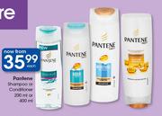 Pantene Shampoo Or Conditioner-200ml Or 400ml Each
