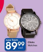 Clicks Watches-Each