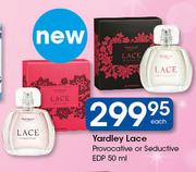 Yardley Lace Provocative Or Seductive EDP-50ml Each