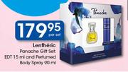 Lentheric Panache Gift Set: EDT 15ml & Perfumed Body Sprays-90ml-Per Set
