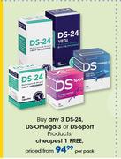 DS-24, DS-Omega-3 Or DS-Sport Products-Per Pack