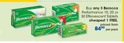 Berocca Performance 10, 20 Or 30 Effervescent Tablets-Per Pack