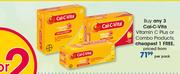  Cal-C-Vita Vitamin C Plus Or Combo Products-Per Pack