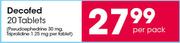 Decofed 20 tablets-Per Pack