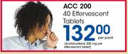 ACC 200 40 Effervescent Tablets-Per Pack