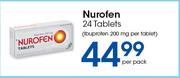 Nurofen 24 Tablets-Per Pack