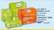 Revite Super B Or Vit-T-Go Products-Per Pack